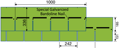 Bardoline Classic Standard Roofing Shingles Drawing Africa